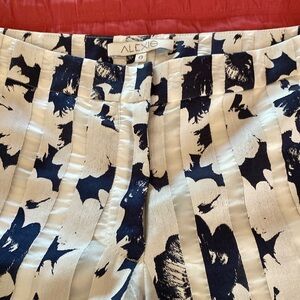 Alexis Beau Blossom lined wide leg pants